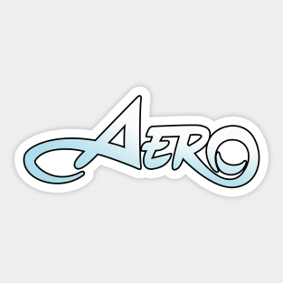 Aero Logo Sticker